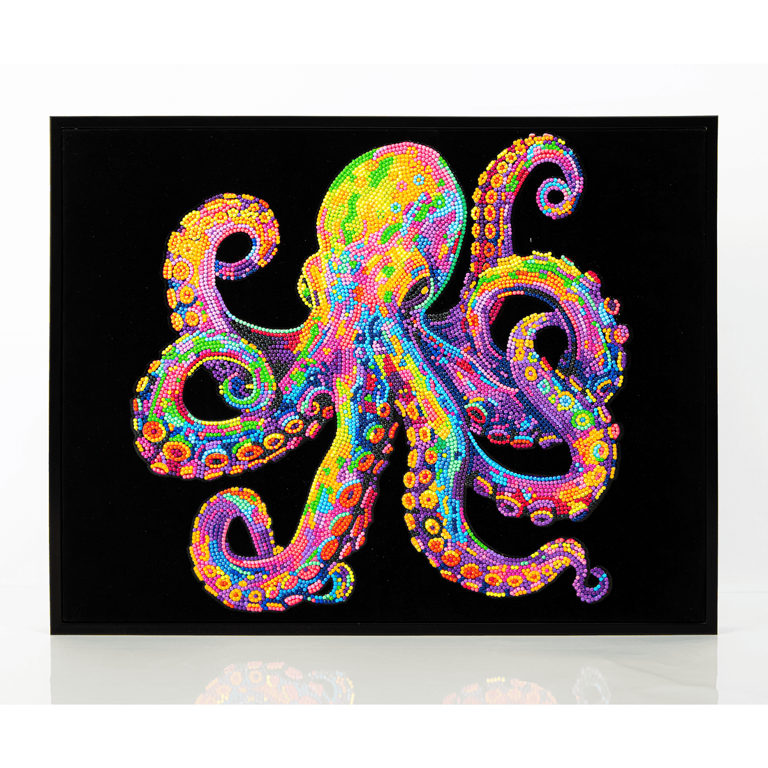 POULPE NÉON (17.1" x 21.1" - 43,5cm x 53,7cm) DIAMOND DOTZ