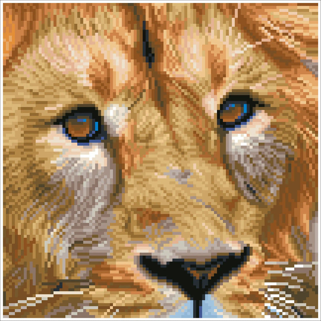 Serengeti Magic 38X38 DIAMOND DOTZ