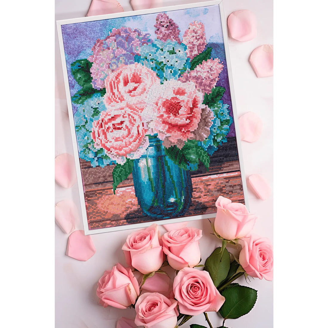 BOUQUET PASTEL (16.4" x 12.45" - 42cm x 32cm) DIAMOND DOTZ