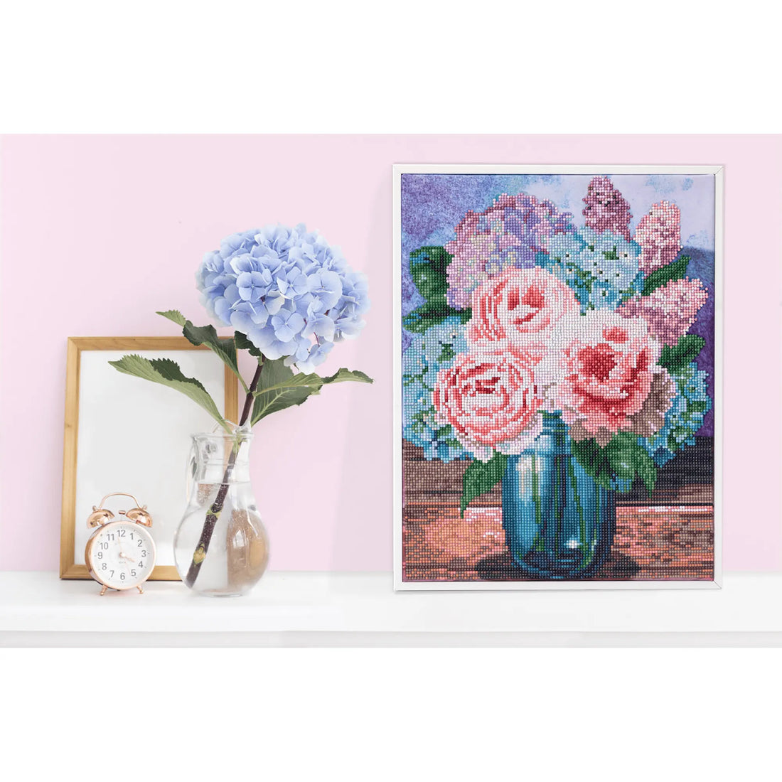 BOUQUET PASTEL (16.4" x 12.45" - 42cm x 32cm) DIAMOND DOTZ