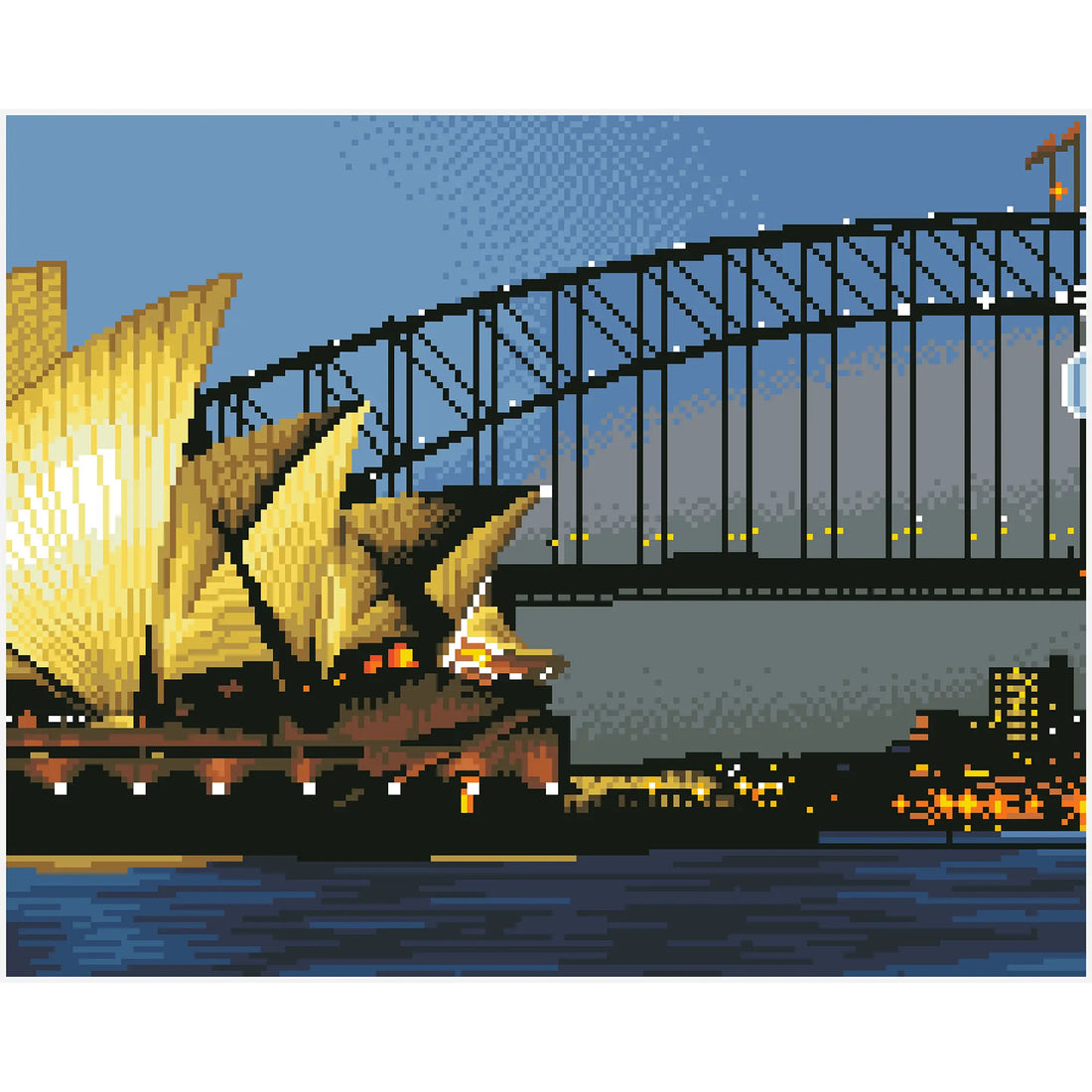 Sydney by night 58.8x48.64 DIAMOND DOTZ