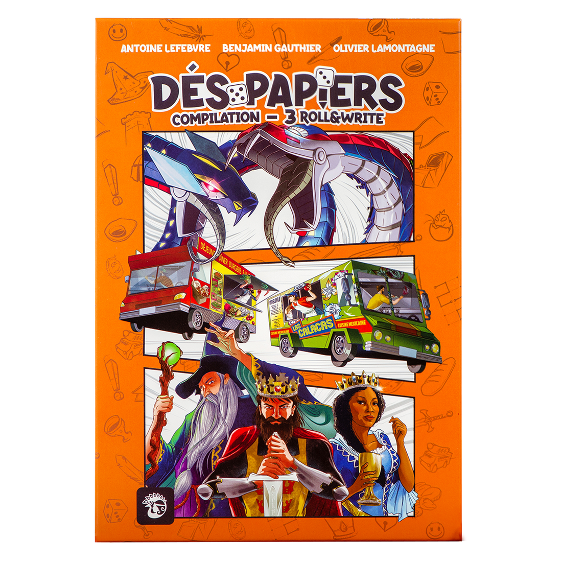 DÉS-PAPIERS (BIL) LOCOMUSE