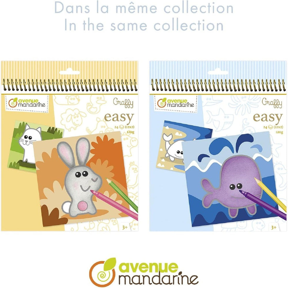 Graffy Facile, Animaux sauvages MY MANDARINE