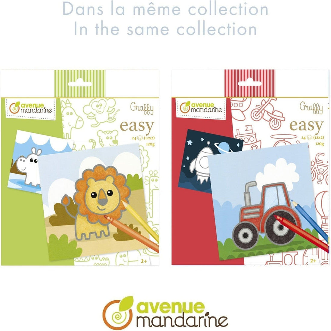 Graffy Facile, Animaux sauvages MY MANDARINE