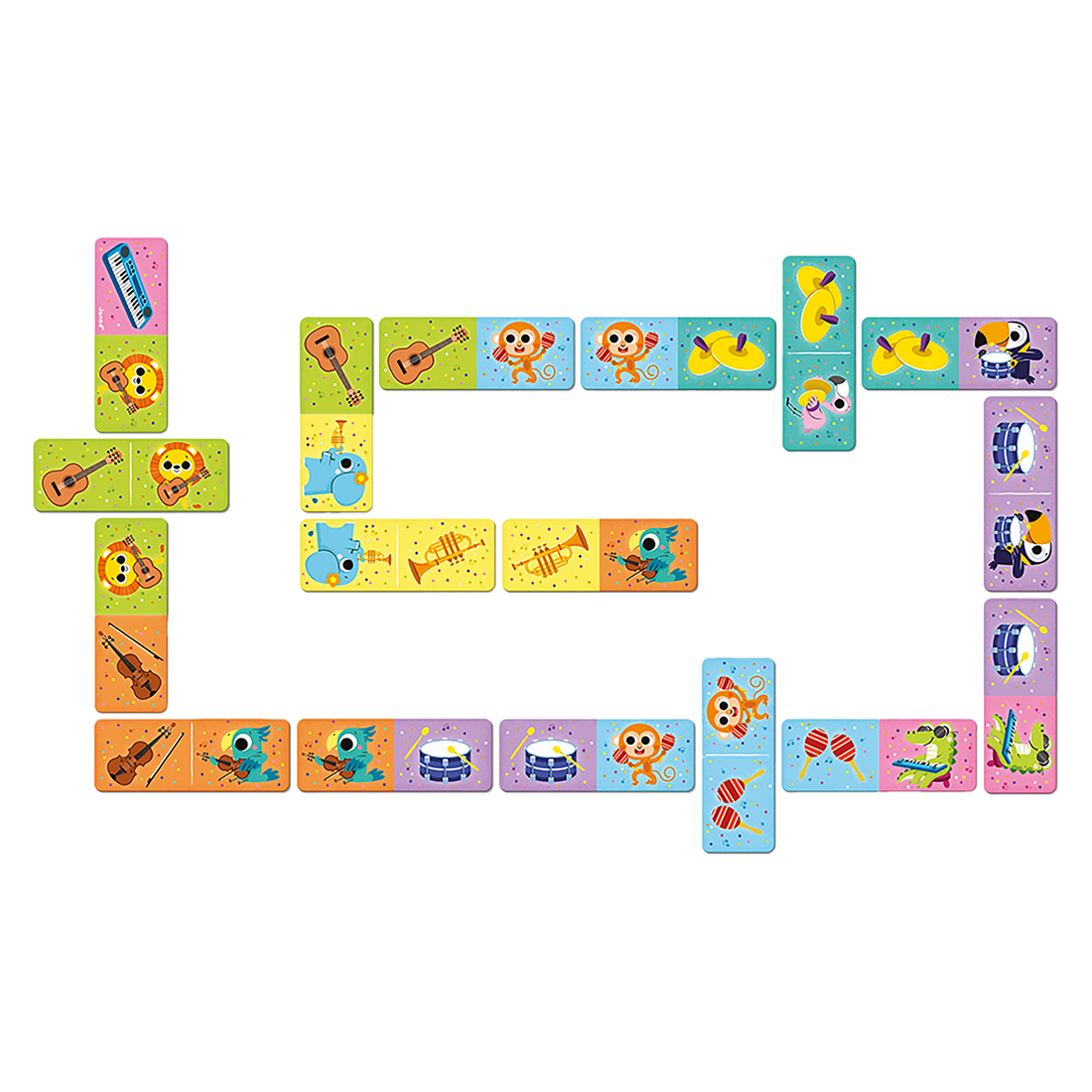 DOMINOS - INSTRUMENTS DE MUSIQUE JANOD