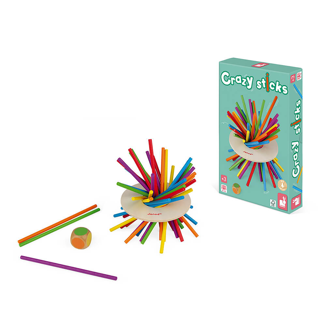 JEU D'ADRESSE - CRAZY STICKS JANOD
