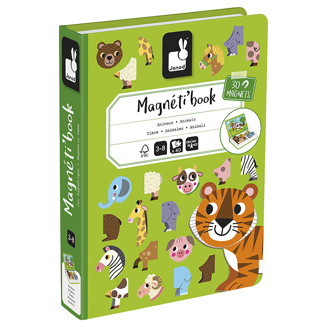 MAGNÉTI'BOOK - ANIMAUX JANOD