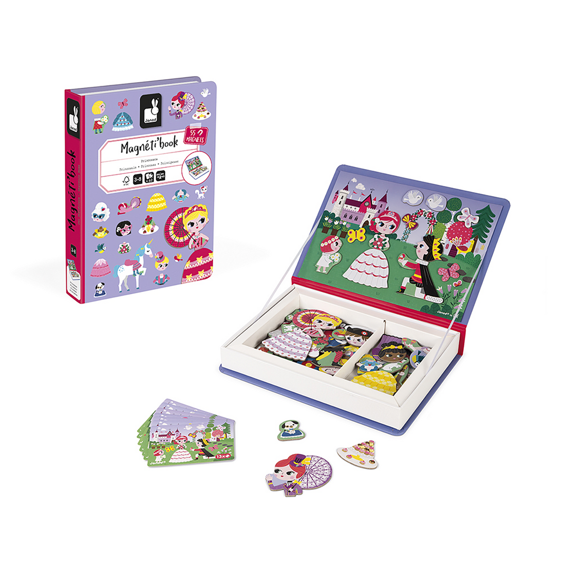 MAGNÉTI'BOOK - PRINCESSES JANOD