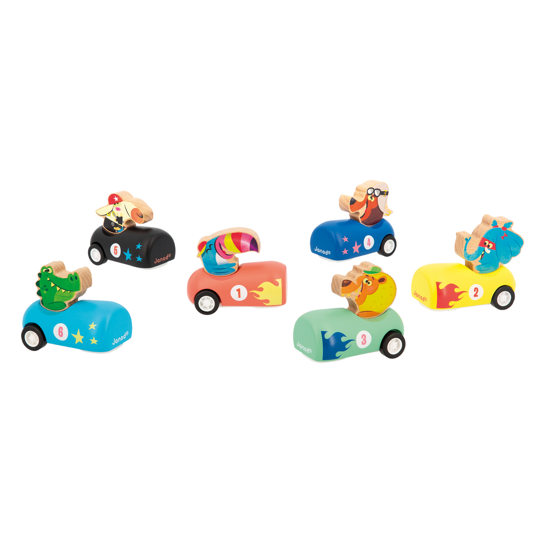 APPLEPOP: PRÉS. - VOITURE À FRICTION (VENDU 12 UNITÉS - 6 MODÈLES) JANOD