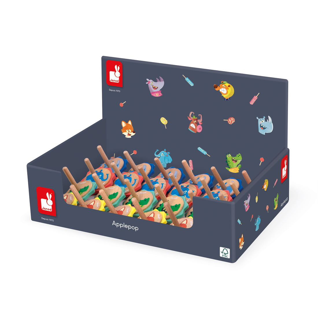 APPLEPOP: PRÉS. - TOUPIES (VENDU 24 UNITÉS) JANOD