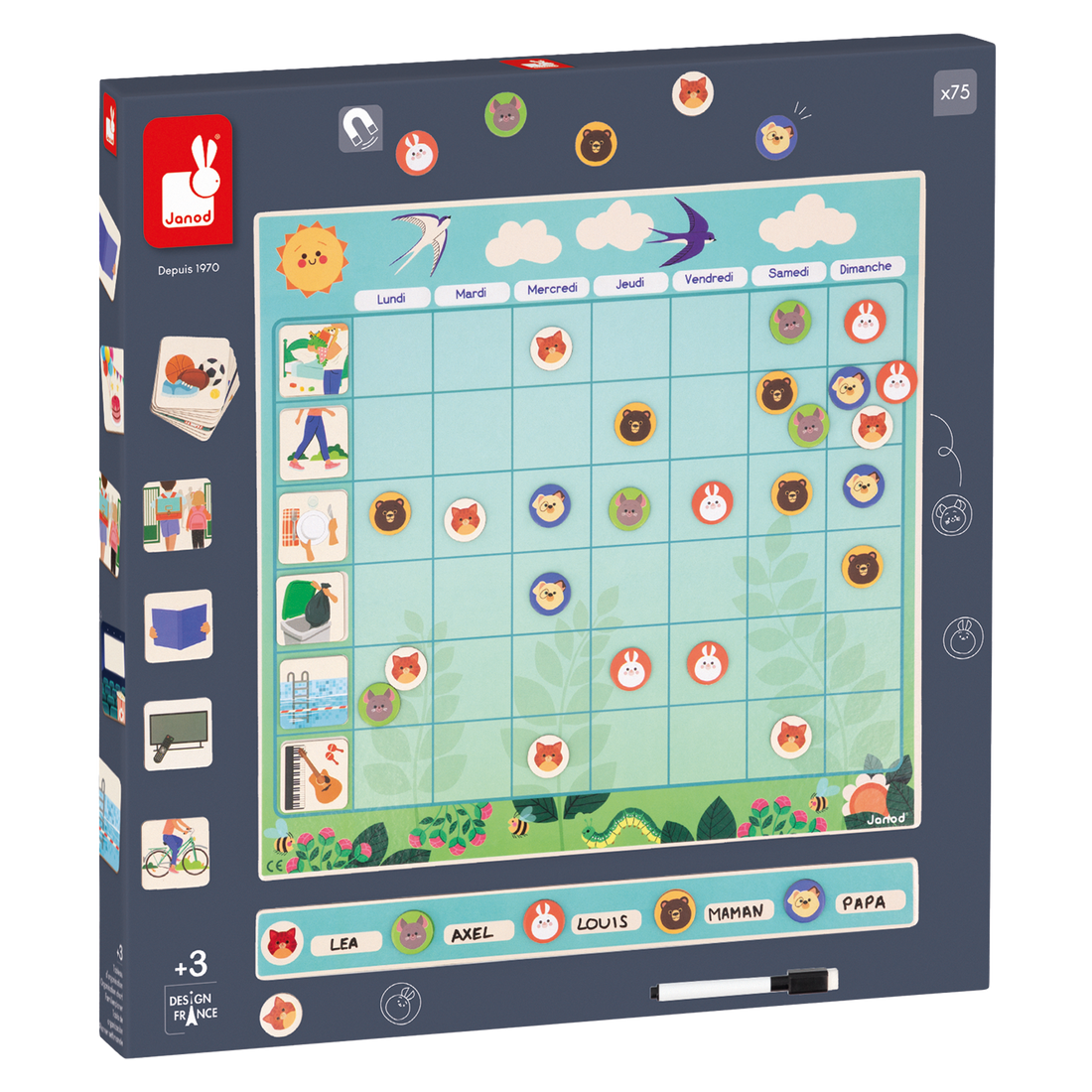 TABLEAU D'ORGANISATION JANOD