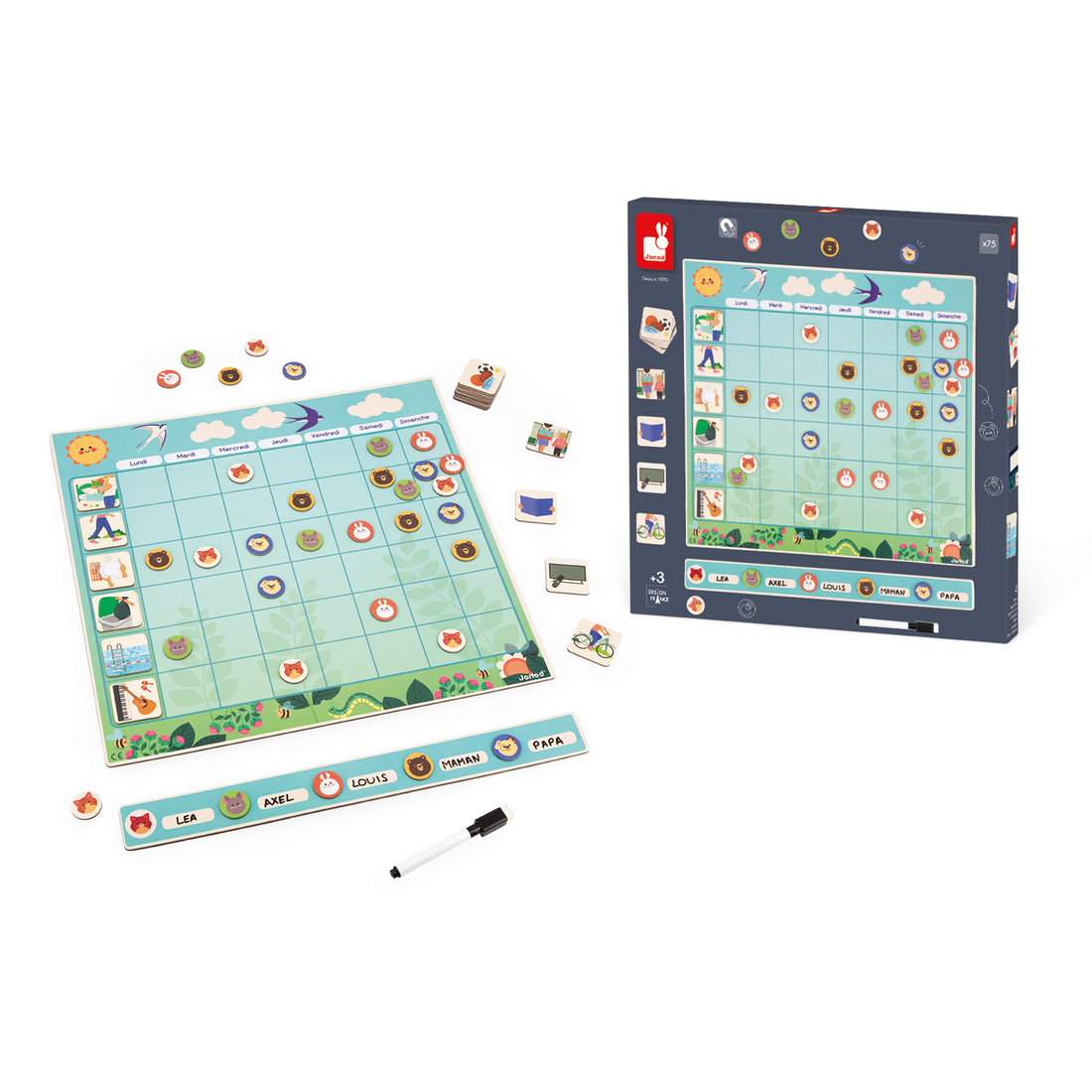 TABLEAU D'ORGANISATION JANOD