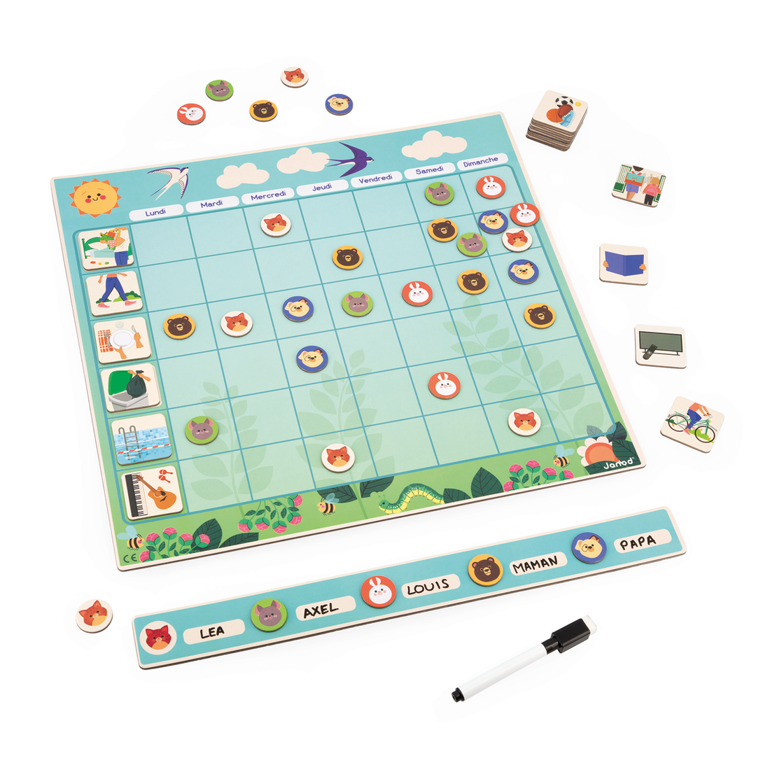 TABLEAU D'ORGANISATION JANOD