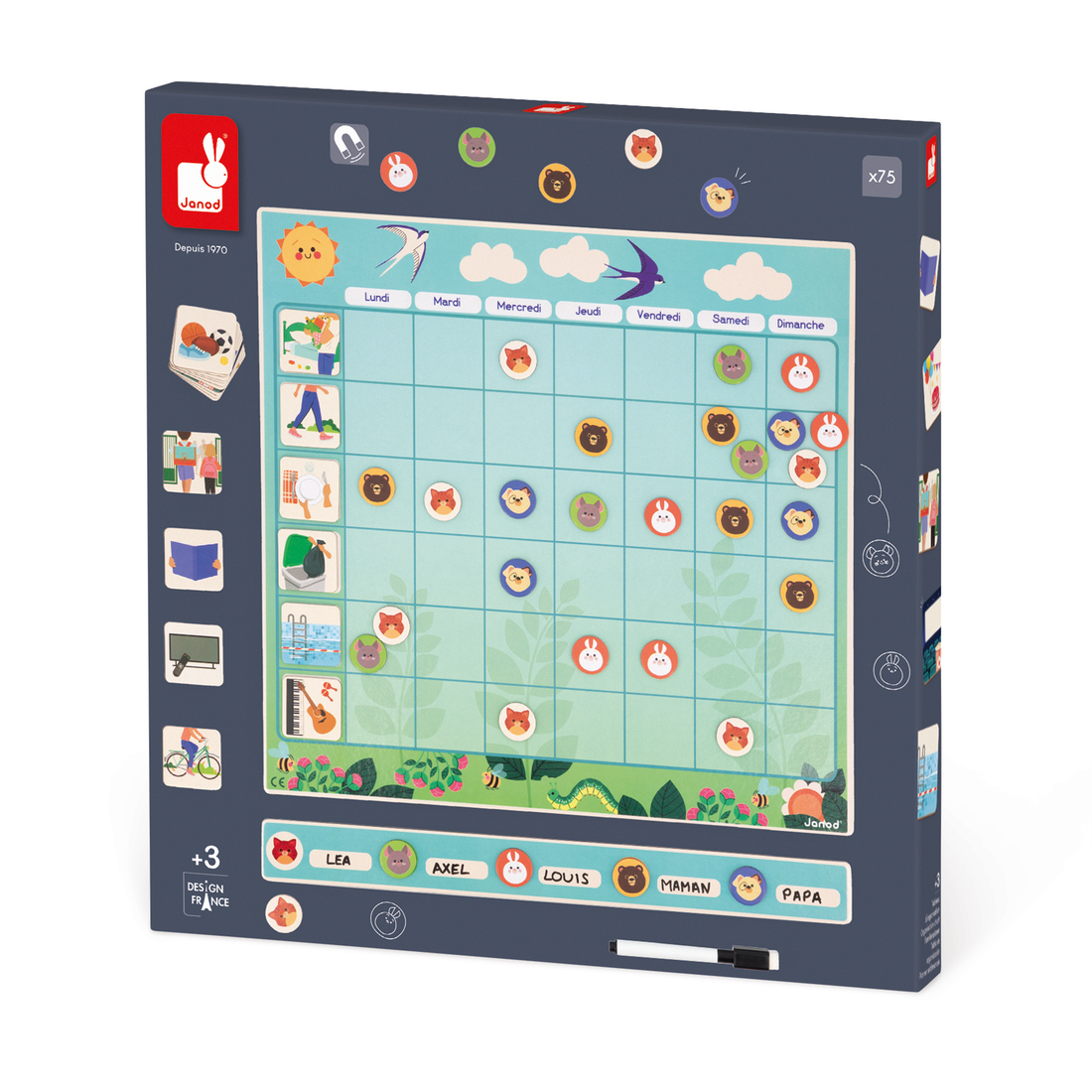 TABLEAU D'ORGANISATION JANOD