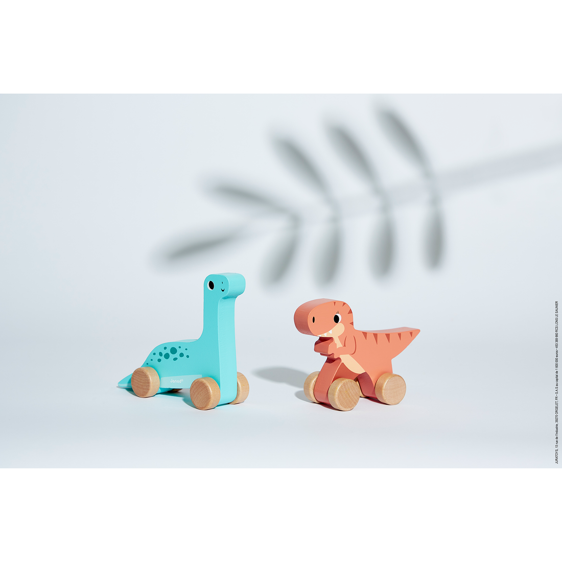 DINO - DINOS À POUSSER (VENDU 6 UNITÉS - 6 MODÈLES) JANOD