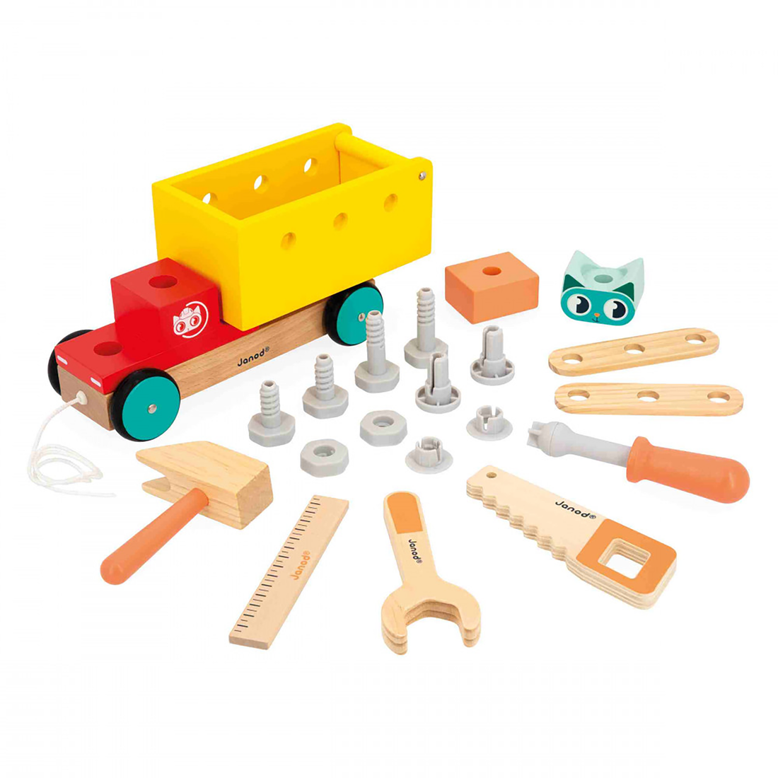 BRICO'KIDS: CAMION DIY À TIRER JANOD