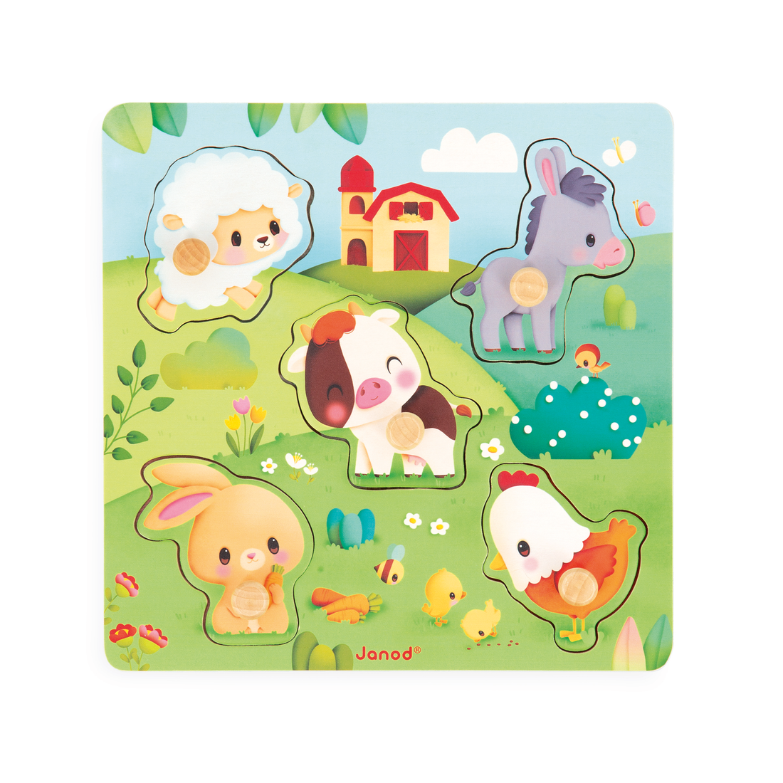 FERME: PUZZLE TACTILE FERME JANOD
