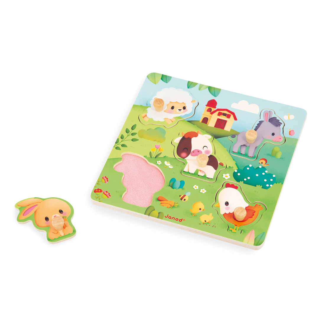 FERME: PUZZLE TACTILE FERME JANOD