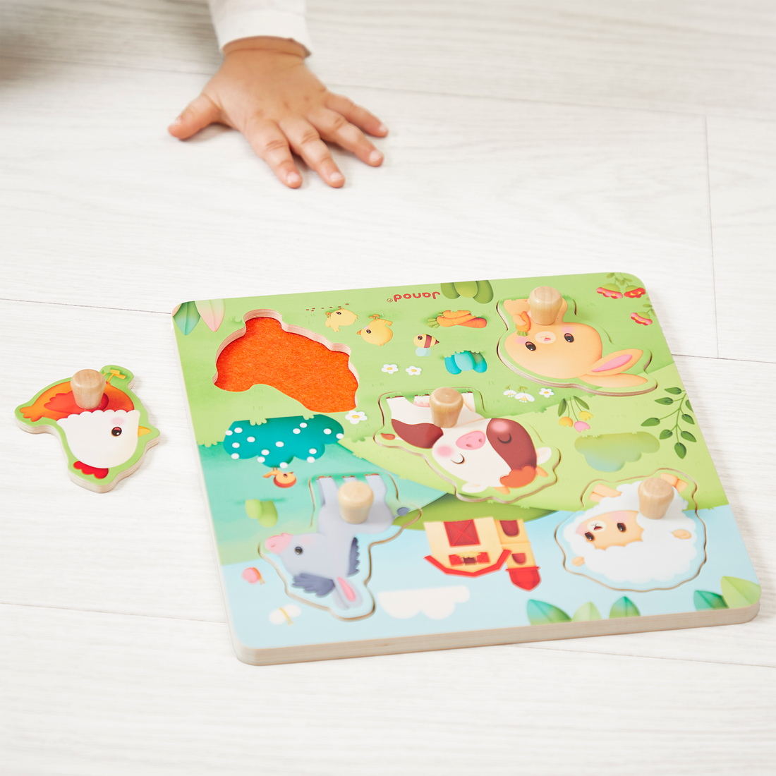 FERME: PUZZLE TACTILE FERME JANOD