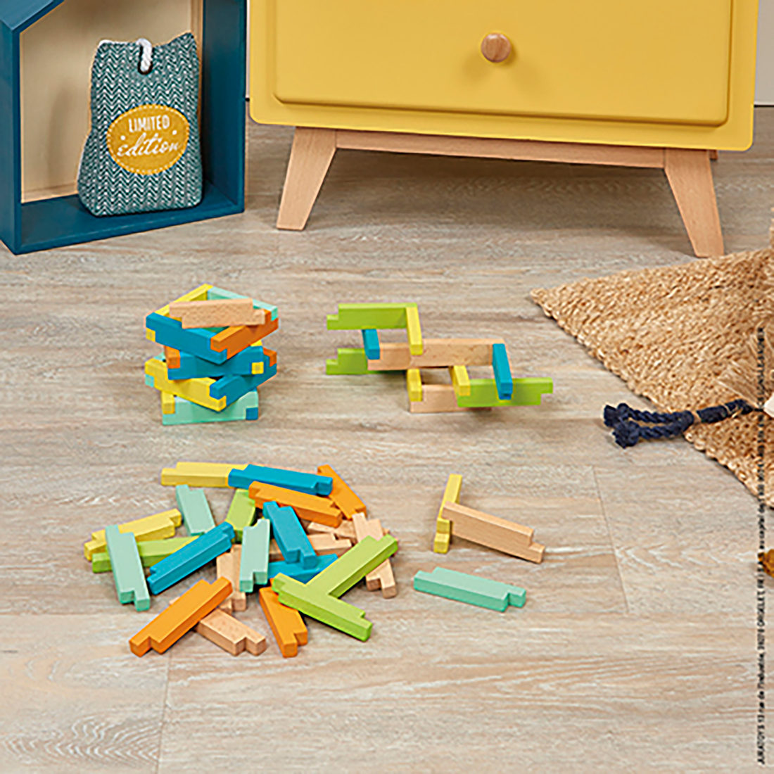 JEU DE CONSTRUCTION 60 PCS JANOD