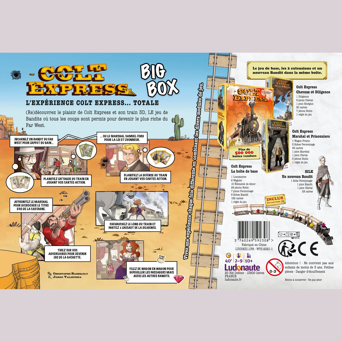 COLT EXPRESS BIG BOX (FR) LUDONAUTE