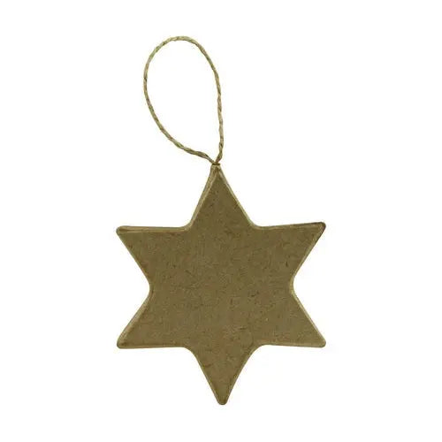 Étoile Plate à Suspendre 7,5Cm DECOPATCH