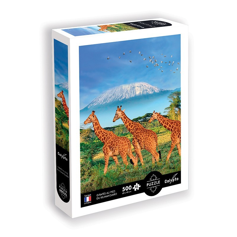 PUZZLE 500 pièces XL - Girafes SENTOSPHERE