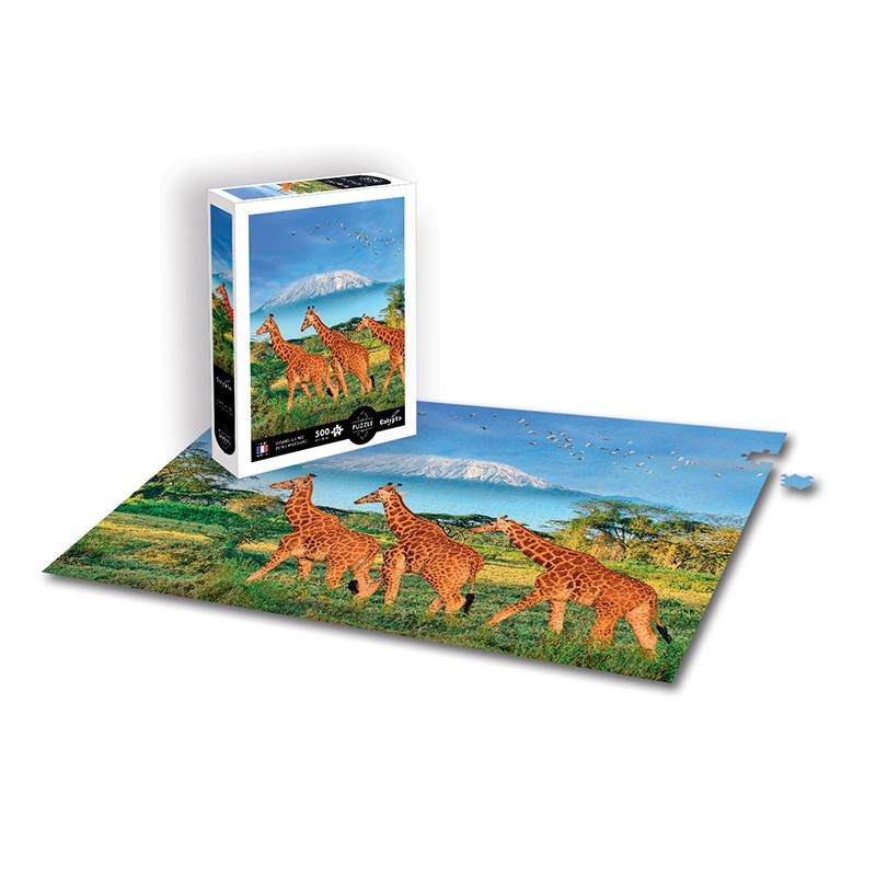 PUZZLE 500 pièces XL - Girafes SENTOSPHERE