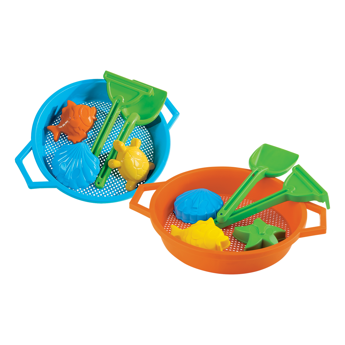 ENSEMBLE D'ACCESSOIRES DE PLAGE AVEC TAMIS - 6pcs ANDRONI