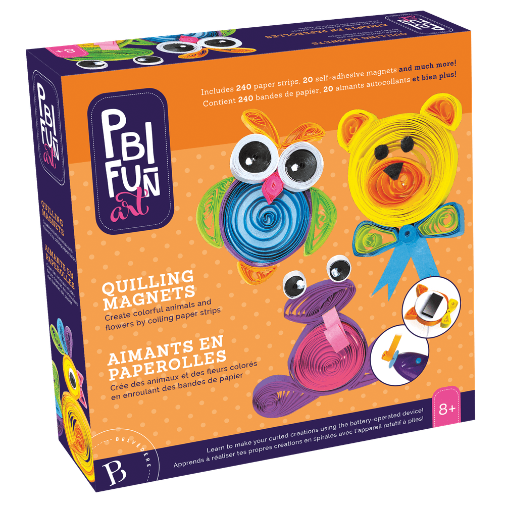AIMANTS EN PAPEROLLES PBI JOUET