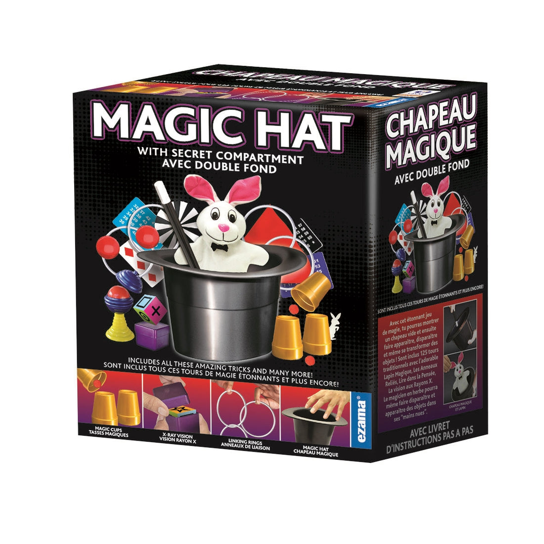 CHAPEAU DE MAGIE EZAMA - 125 TOURS HANKY PANKY TOYS