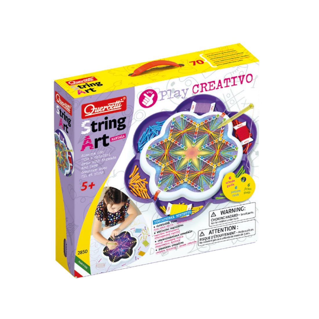L'ART DE LA FICELLE - MANDALA QUERCETTI