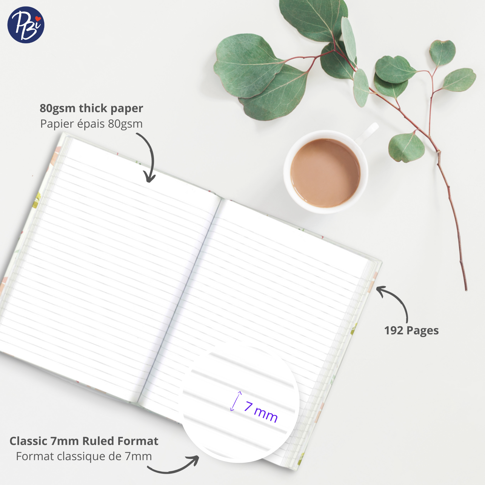 CAHIER DE NOTES - FLEURS DE PRINTEMPS PBI LIVRES NOTES