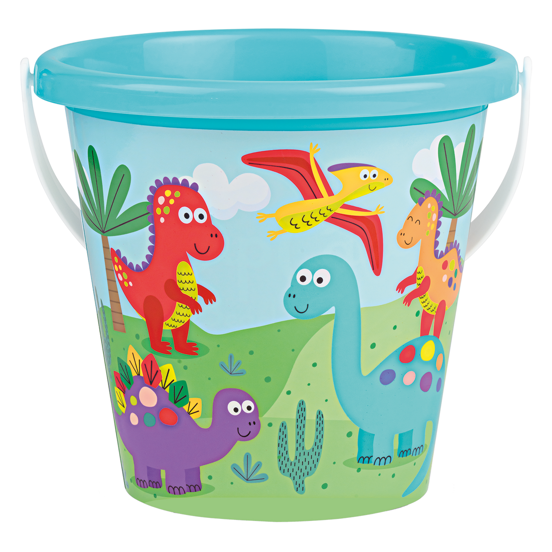 SEAU DE PLAGE - DINO - 17cm ANDRONI