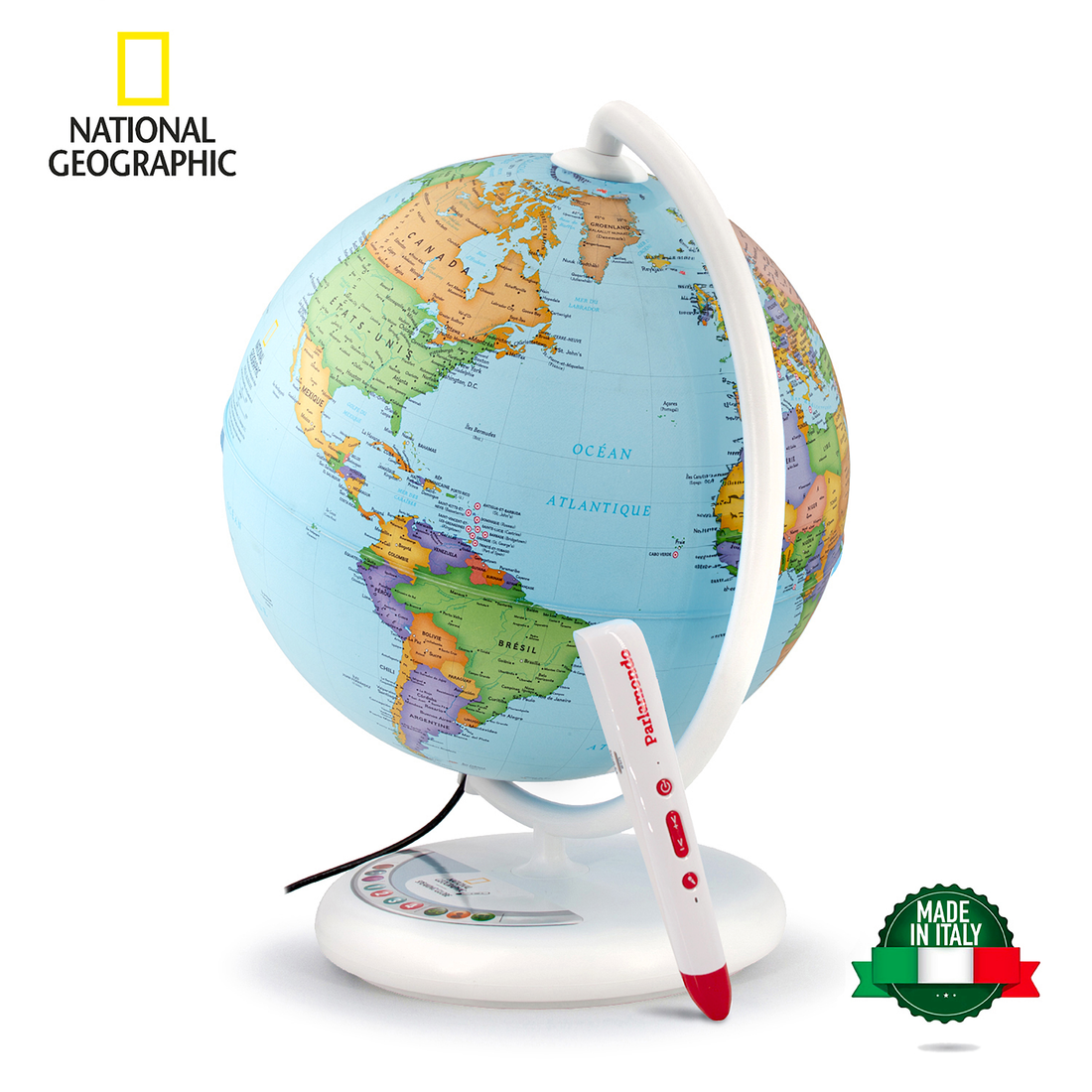 NATGEO - GLOBE PARLANT FR - 25cm