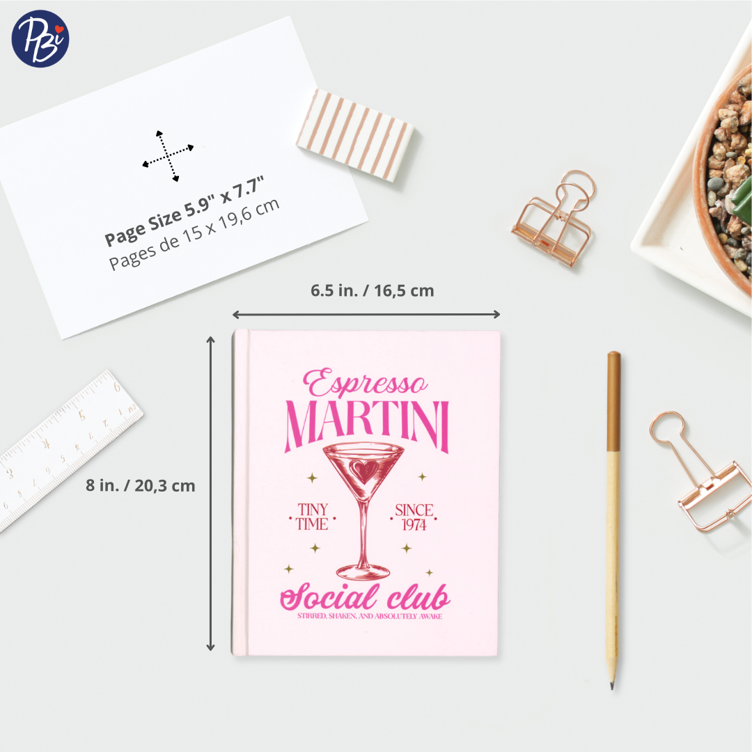 CAHIER DE NOTES- ESPRESSO MARTINI PBI LIVRES NOTES