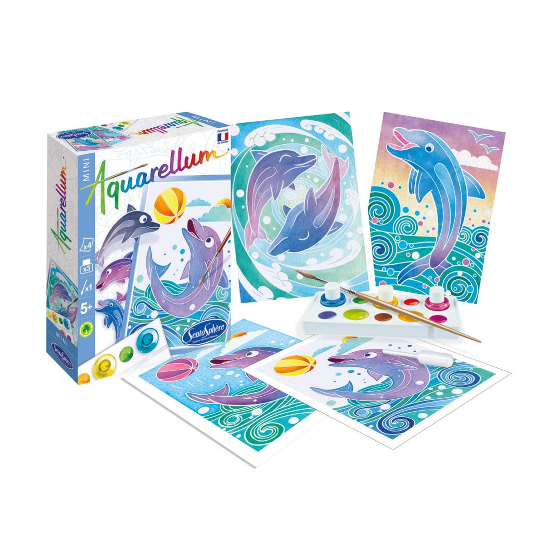AQUARELLUM MINI - DAUPHINS SENTOSPHERE