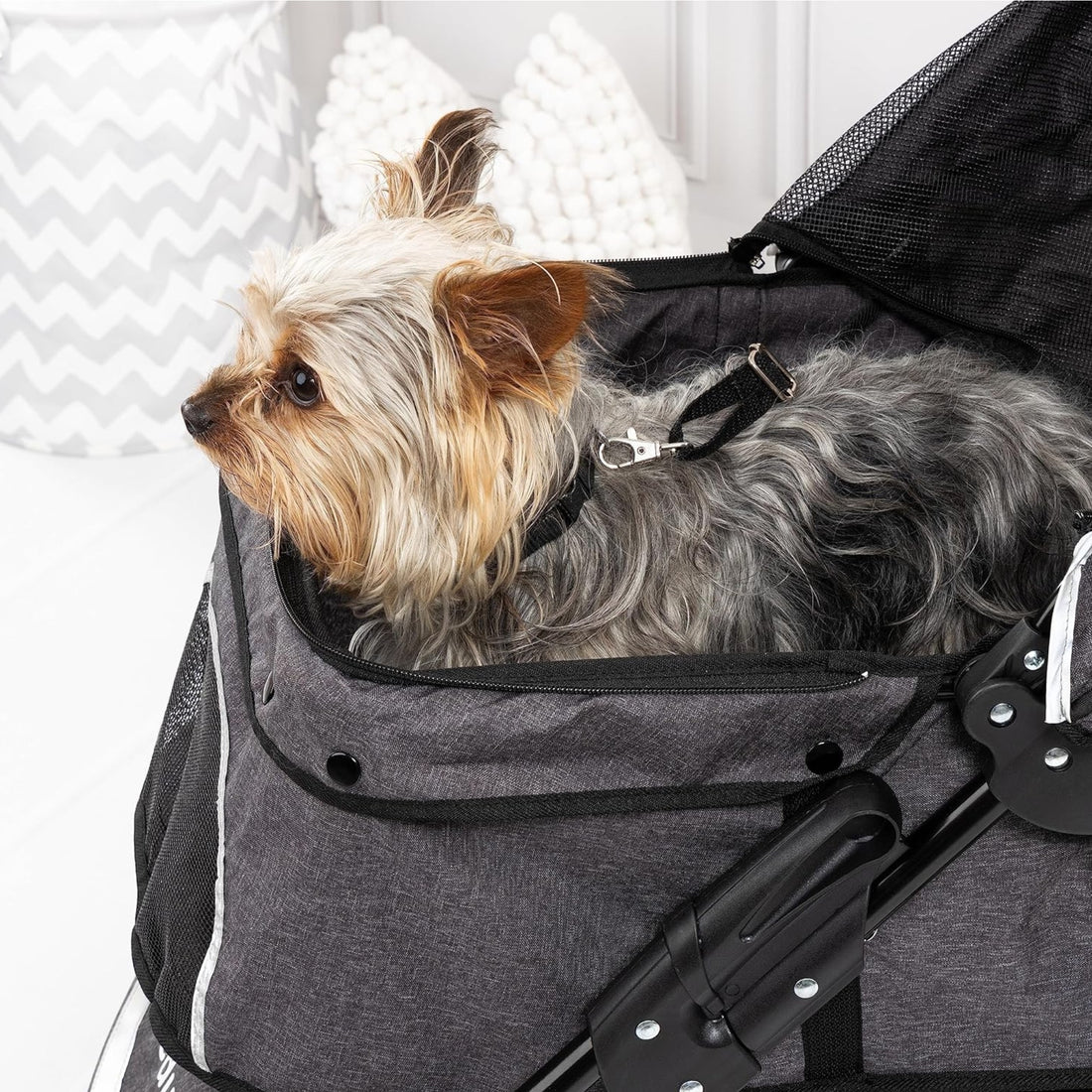 POUSSETTE POUR ANIMAUX DE COMPAGNIE