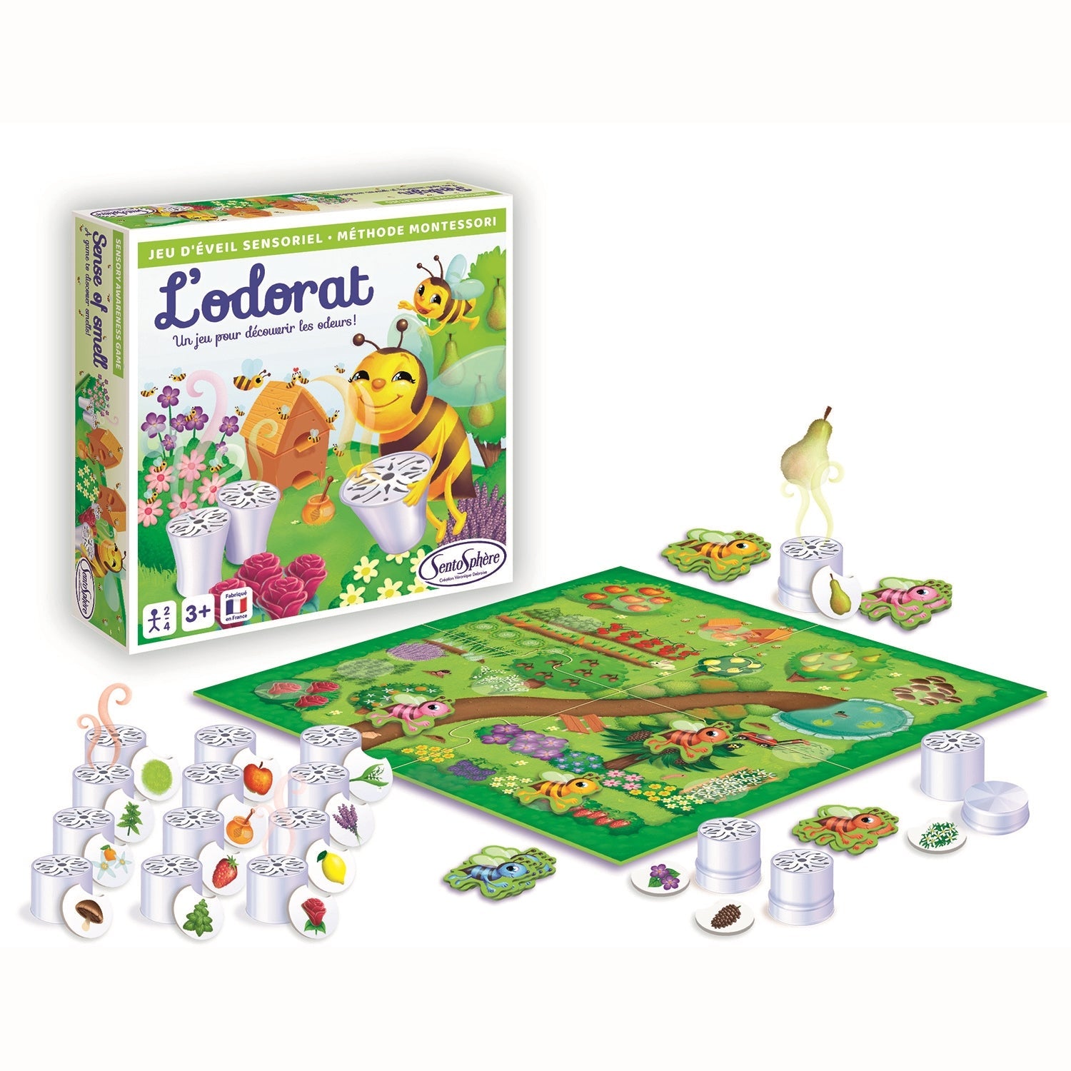 JEU SENSORIEL - L'ODORAT SENTOSPHERE