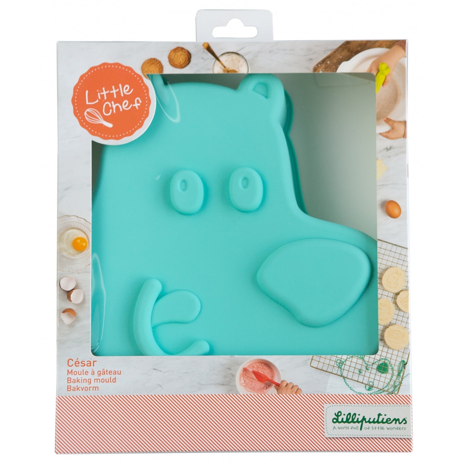 MOULE À GATEAU CÉSAR LILLIPUTIENS