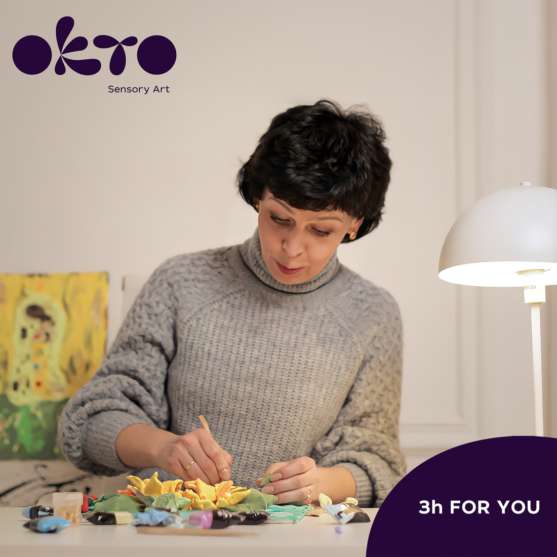 DIY 3D SET DE PEINTURE CRÉATIVE - TOURNESOLS - Pierre Belvédère