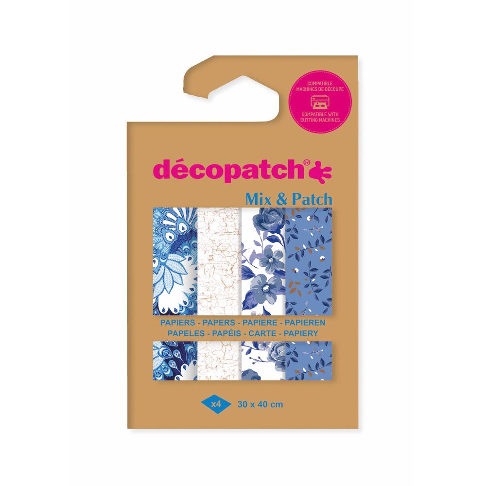 Décopatch Mix & Patch - Nuances de bleu DECOPATCH