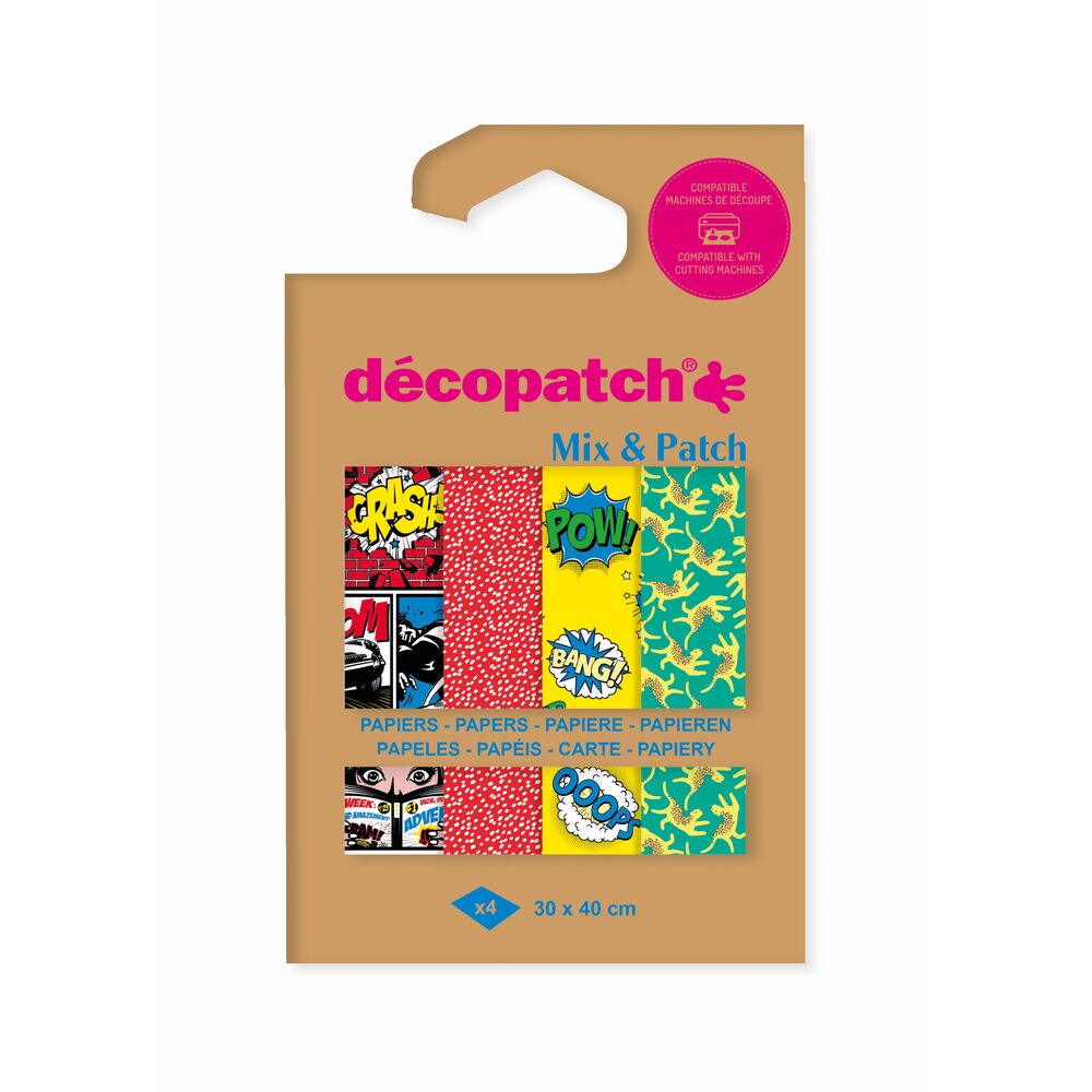 Décopatch Mix & Patch - Super-héros DECOPATCH