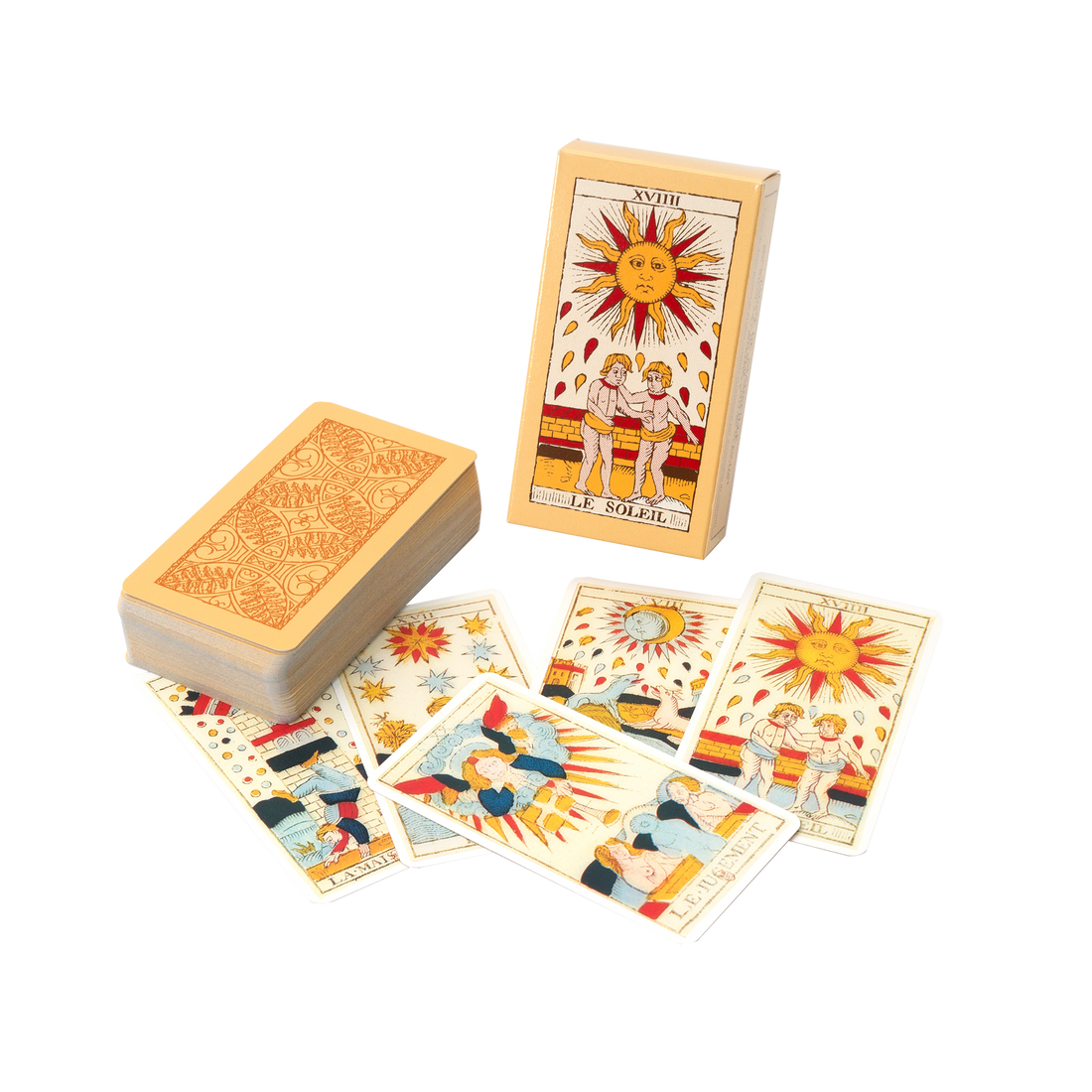 TAROT DE MARSEILLE - RÉÉDITION DU JEU DE NICOLAS CONVERT - 78 CARTES CARTAMUNDI