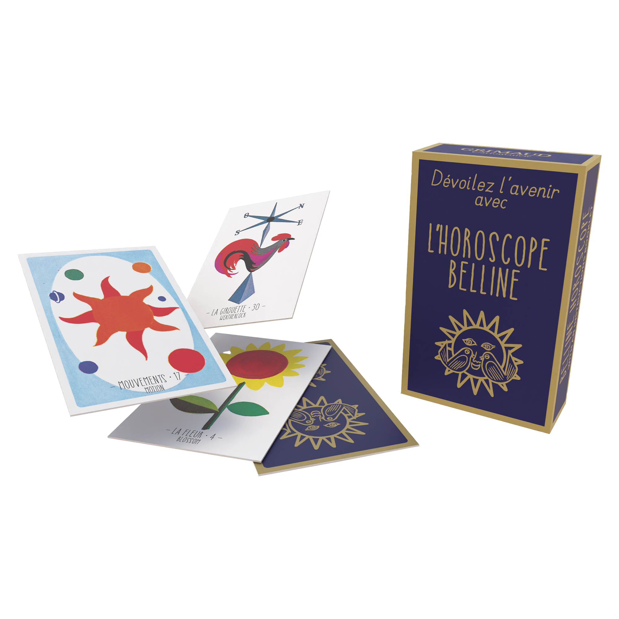 L'HOROSCOPE BELLINE - 54 CARTES CARTAMUNDI