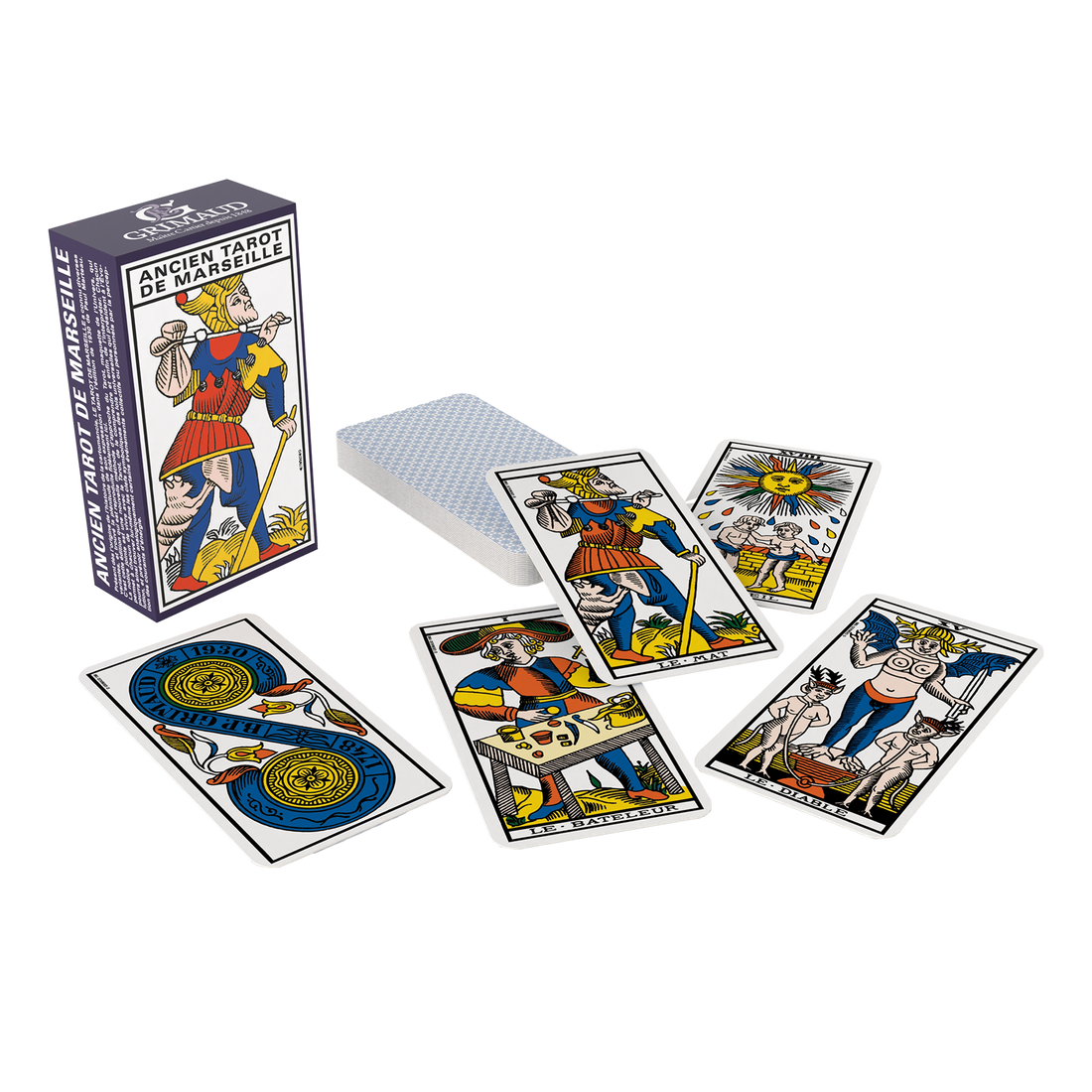 ANCIEN TAROT DE MARSEILLE - 78 CARTES CARTAMUNDI