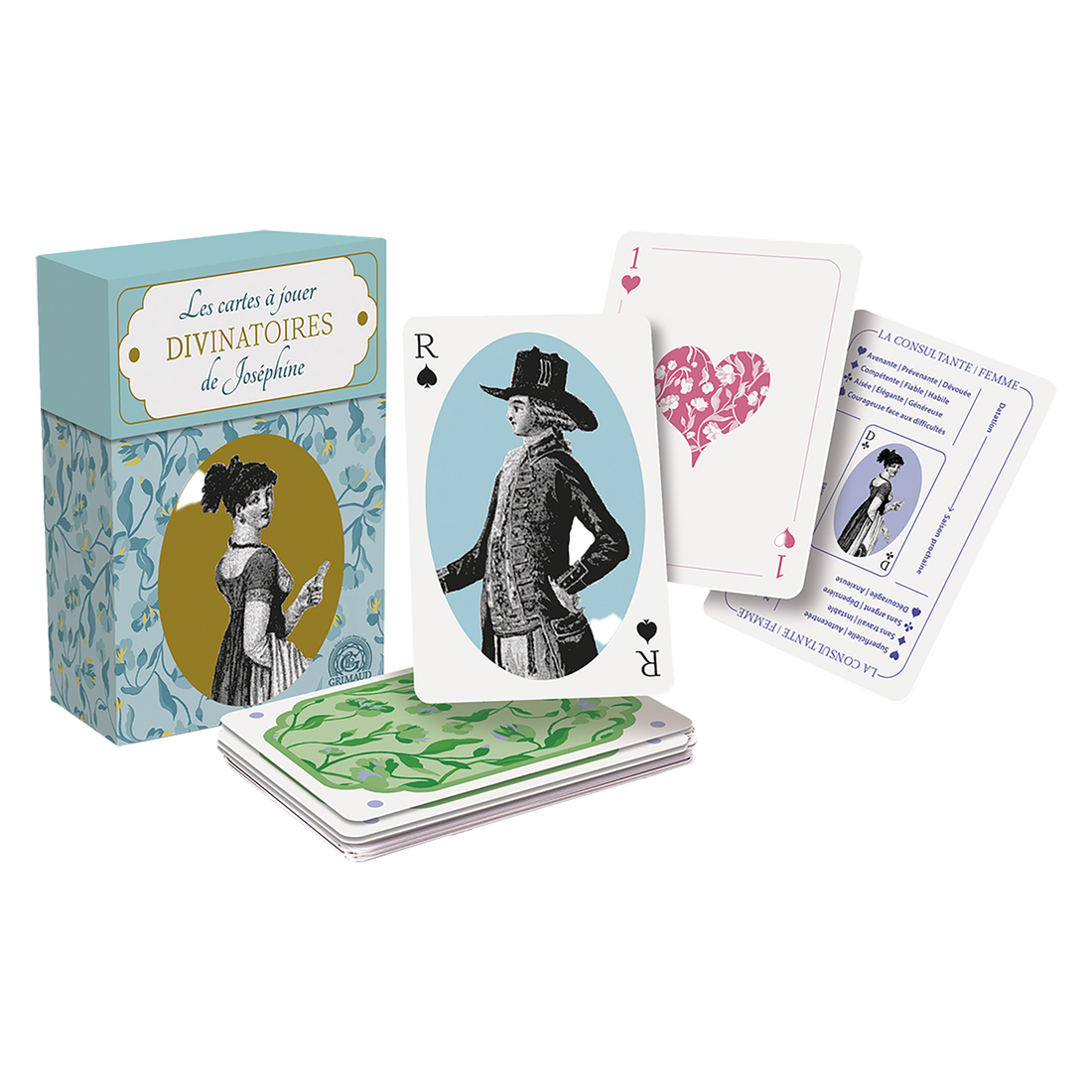 LES CARTES DIVINATOIRES DE JOSÉPHINE - 79 CARTES CARTAMUNDI