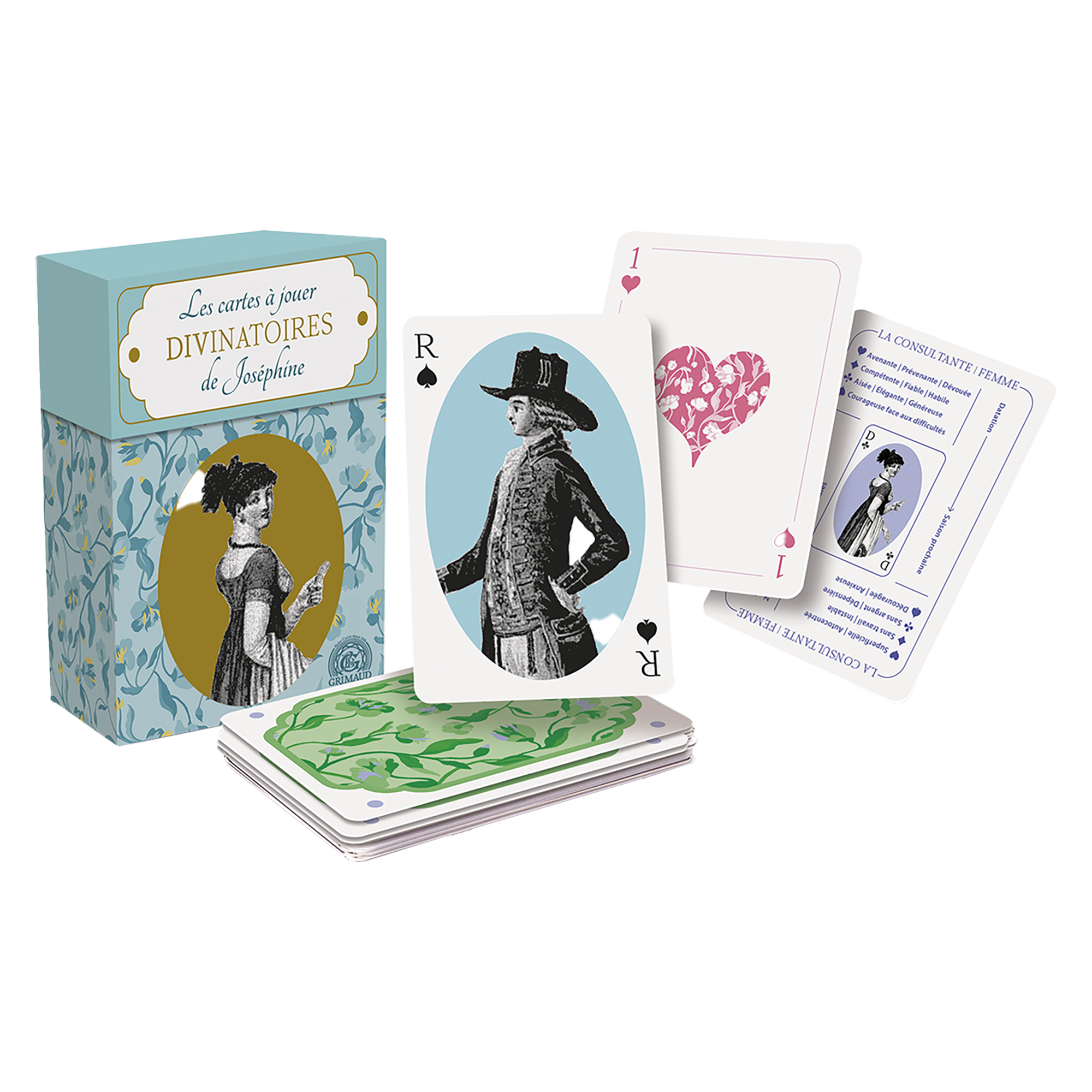 LES CARTES DIVINATOIRES DE JOSÉPHINE - 79 CARTES CARTAMUNDI