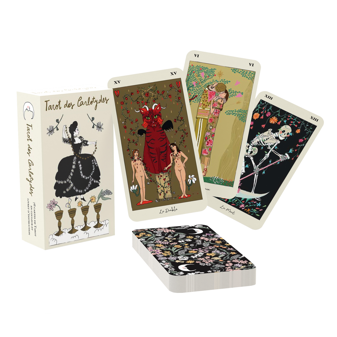 TAROT DES CARLOTYDES - 78 CARTES CARTAMUNDI