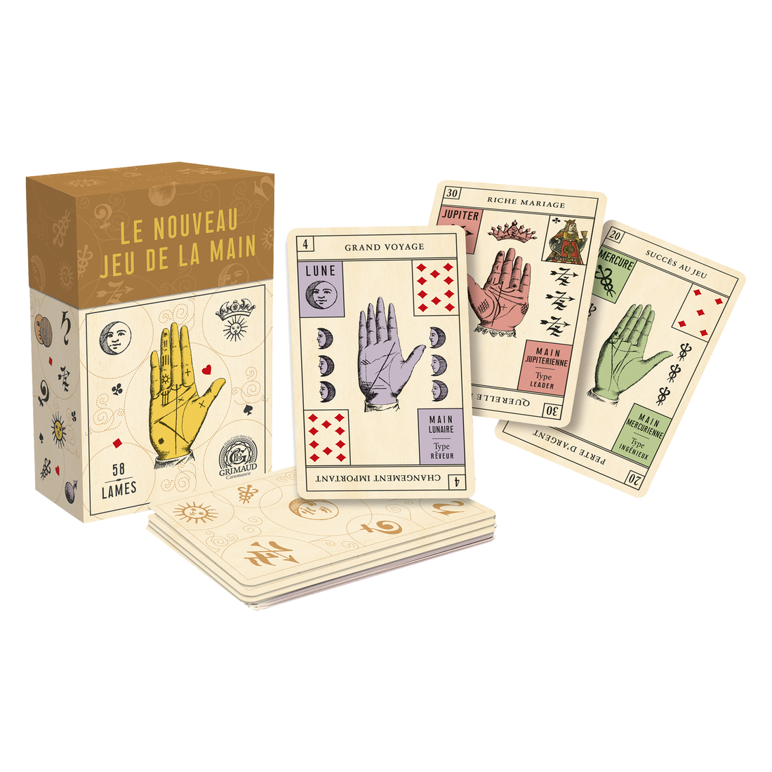 LE NOUVEAU JEU DE LA MAIN - 84 CARTES CARTAMUNDI
